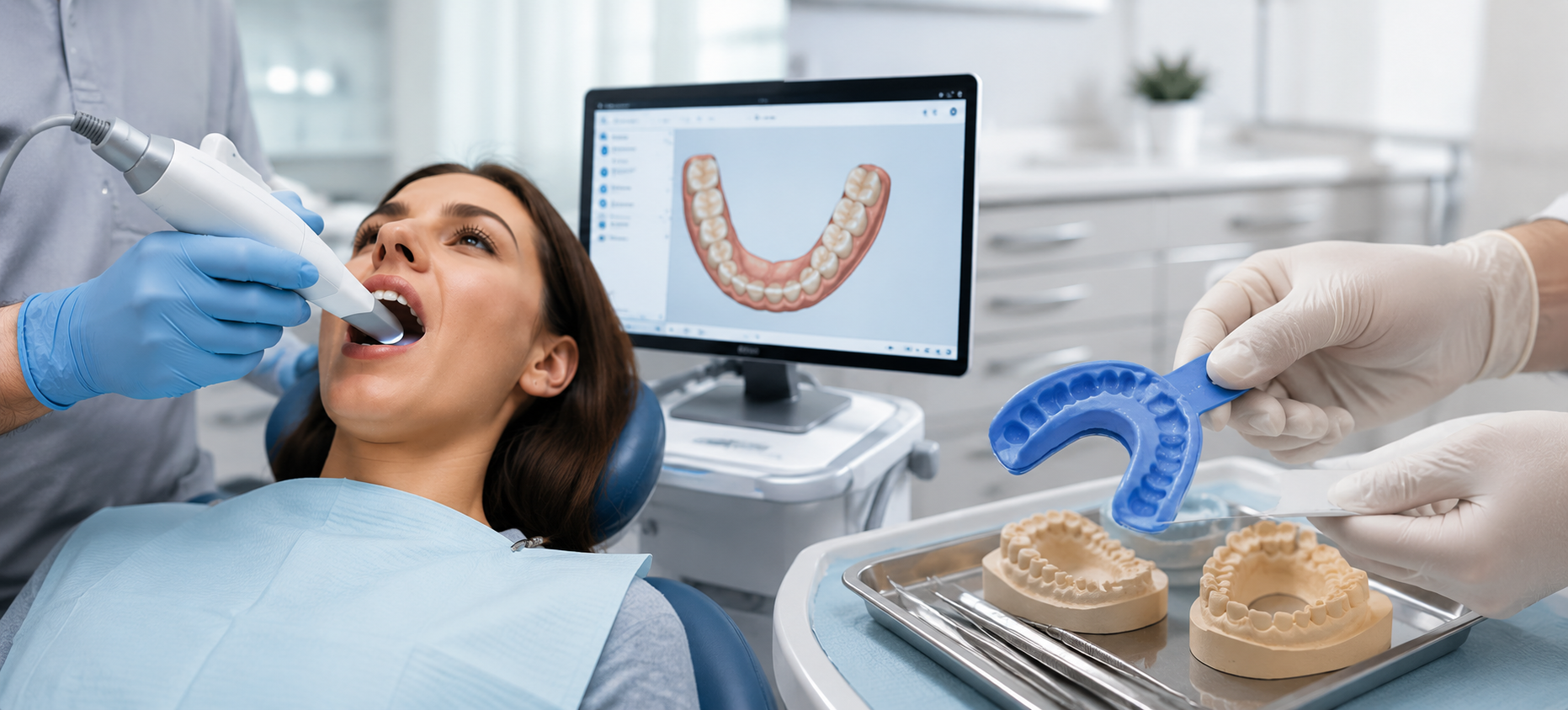 digital dentistry vs traditional dentistry accuracy, comfort comparison